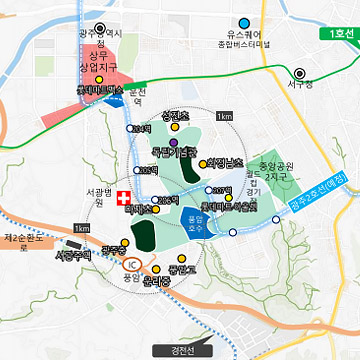 지하철 2호선 예정 등 우수한 교통환경과 롯데마트·아울렛 등 롯데 라이프 타운 형성